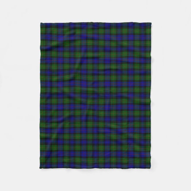 Couverture Polaire Clan écossais Bonner Tartan Plaid (Devant)