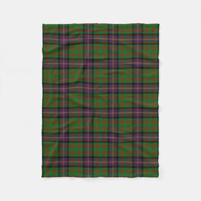 Couverture Polaire Clan écossais Cochrane Tartan Plaid (Devant)