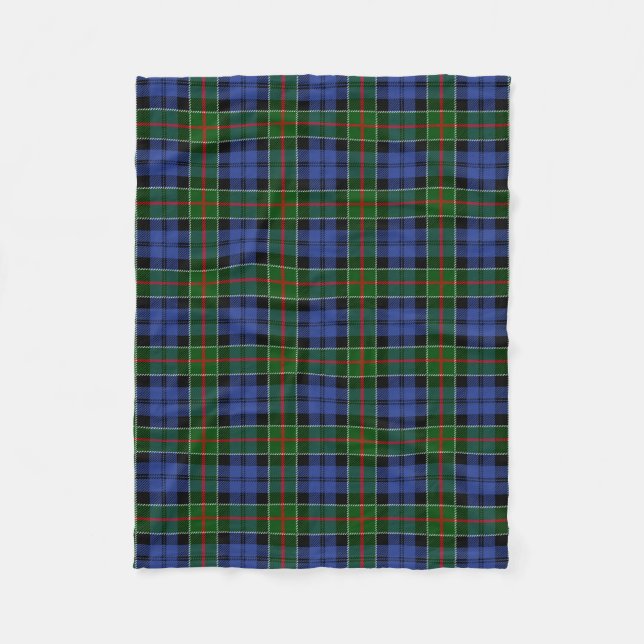 Couverture Polaire Clan écossais Colquhoun Tartan Plaid (Devant)