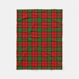 Couverture Polaire Clan écossais Dunbar Tartan Plaid