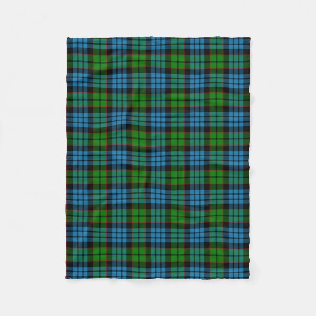 Couverture Polaire Clan écossais Fletcher Tartan Plaid (Devant)