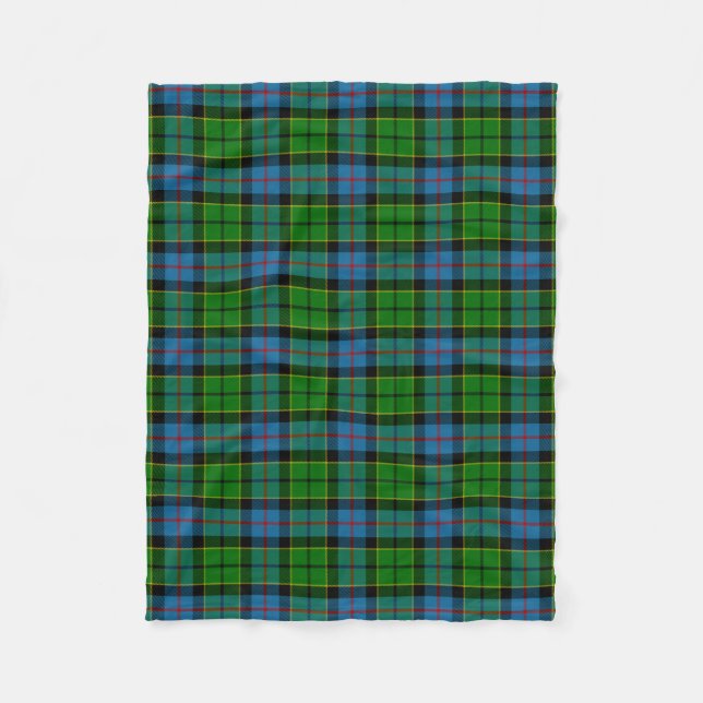 Couverture Polaire Clan écossais Forsyth Tartan Plaid (Devant)