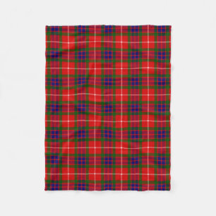 Couverture Polaire Clan écossais Fraser de Lovat Tartan Plaid