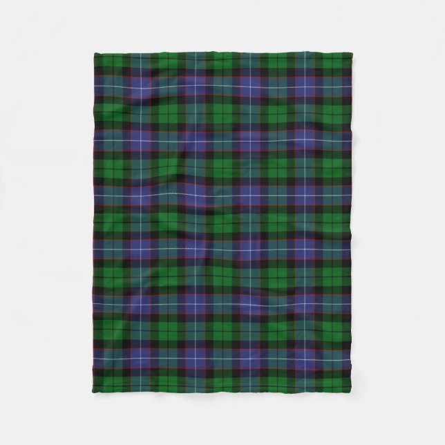 Couverture Polaire Clan écossais Galbraith Tartan Plaid (Devant)