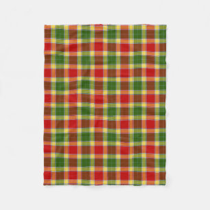 Couverture Polaire Clan écossais Gibson Tartan Plaid