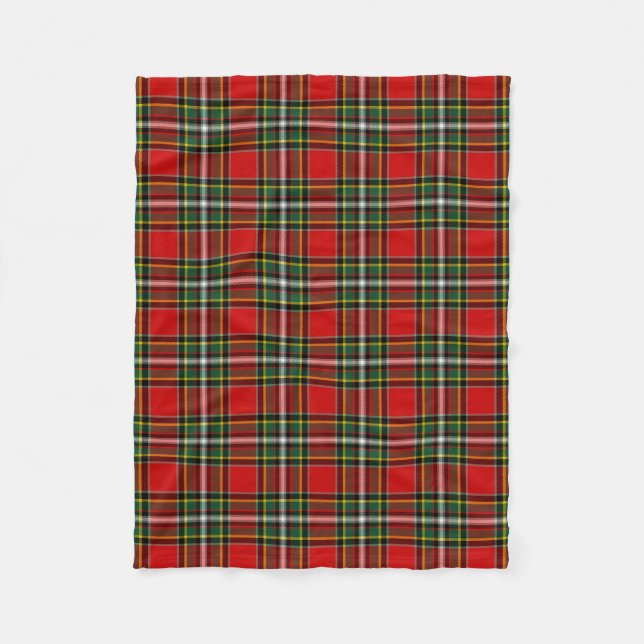 Couverture Polaire Clan écossais Gillespie Tartan Plaid (Devant)