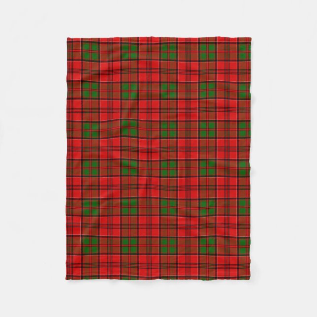 Couverture Polaire Clan écossais Grant Tartan Plaid (Devant)