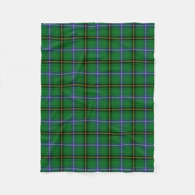 Couverture Polaire Clan écossais Henderson Tartan Plaid (Devant)