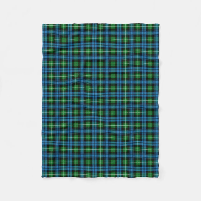 Couverture Polaire Clan écossais Lamont Tartan Plaid (Devant)