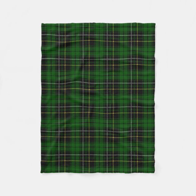 Couverture Polaire Clan écossais MacAlpine Tartan Plaid (Devant)