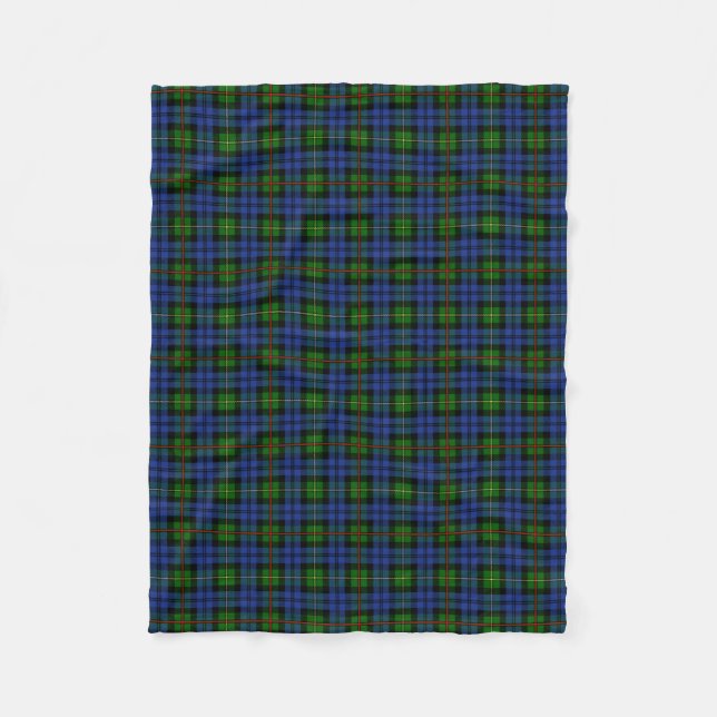 Couverture Polaire Clan écossais MacEwan Tartan Plaid (Devant)