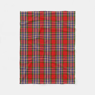 Couverture Polaire Clan écossais MacFarlane Red Tartan Plaid