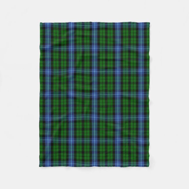 Couverture Polaire Clan écossais MacIntyre Tartan Plaid (Devant)