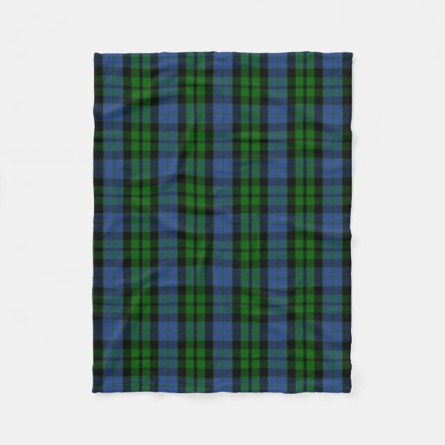 Couverture Polaire Clan écossais MacKay Tartan Plaid (Devant)