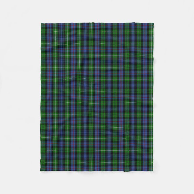 Couverture Polaire Clan écossais MacKenzie Tartan Plaid (Devant)
