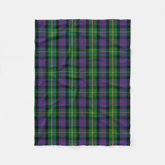 Couverture Polaire Clan écossais Malcolm Tartan Plaid (Devant)