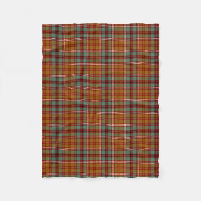 Couverture Polaire Clan écossais McCall Tartan Plaid (Devant)