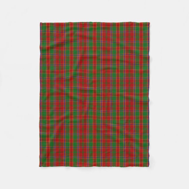 Couverture Polaire Clan écossais Munro Tartan Plaid (Devant)
