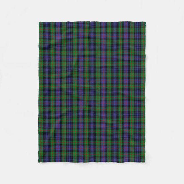 Couverture Polaire Clan écossais Murray Tartan Plaid (Devant)
