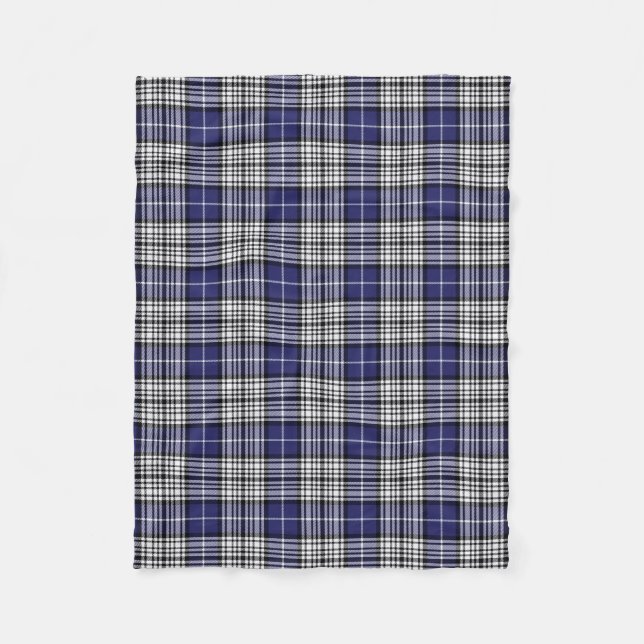 Couverture Polaire Clan écossais Napier Tartan Plaid (Devant)