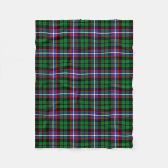 Couverture Polaire Clan écossais Russell Tartan Plaid (Devant)