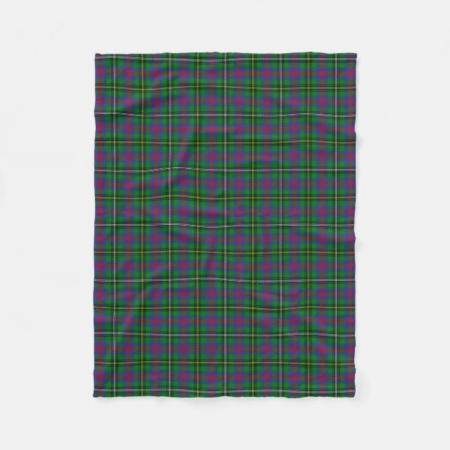 Couverture Polaire Clan écossais Tartan Tartan Plaid (Devant)