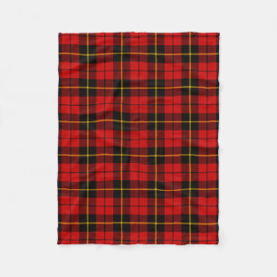Couverture Polaire Clan écossais Wallace Tartan Plaid