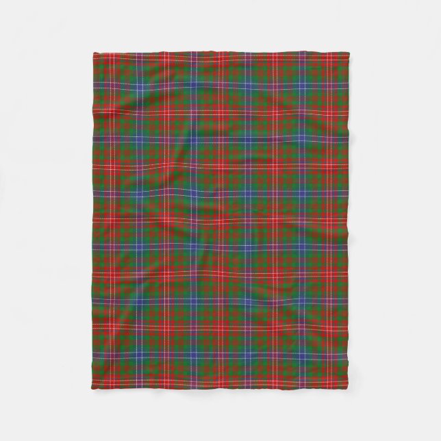 Couverture Polaire Clan écossais Wilson Tartan Plaid (Devant)