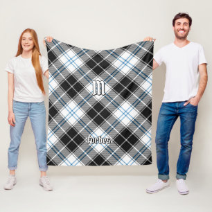 Couverture Polaire Clan Forbes robe Tartan