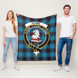 Couverture Polaire Clan Home Tartan Plaid Ancien