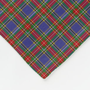 Couverture Polaire Clan MacBeth Tartan