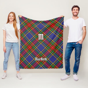 Couverture Polaire Clan MacBeth Tartan Fleece Blanket