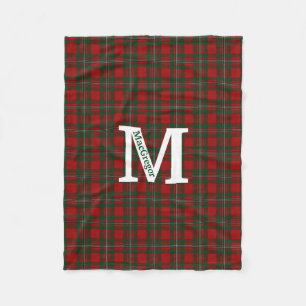 Couverture Polaire Clan MacGregor Tartan Plaid personnalisé