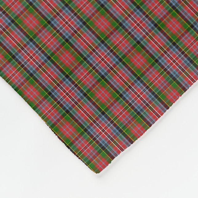 Couverture Polaire Clan MacPherson Tartan (Coin)