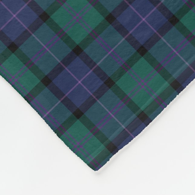 Couverture Polaire Clan MacThomas Tartan Scottish Plaid (Coin)