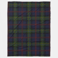 Clan Plaid Malcolm Tartan noir violet Motif