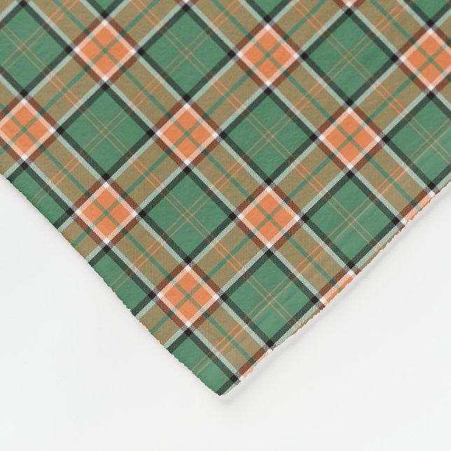 Couverture Polaire Clan Pollock Tartan (Coin)