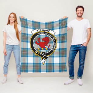Couverture Polaire Clan Stewart d'Appin Ancient (Stuart) de Bute Tar