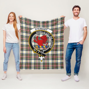 Couverture Polaire Clan Stewart habiller l'antique (Stuart) de Bute T