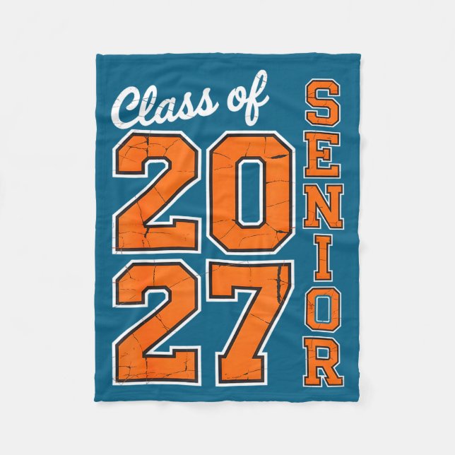 Couverture Polaire Classe 2027 Senior 27 Haute Conception (Devant)
