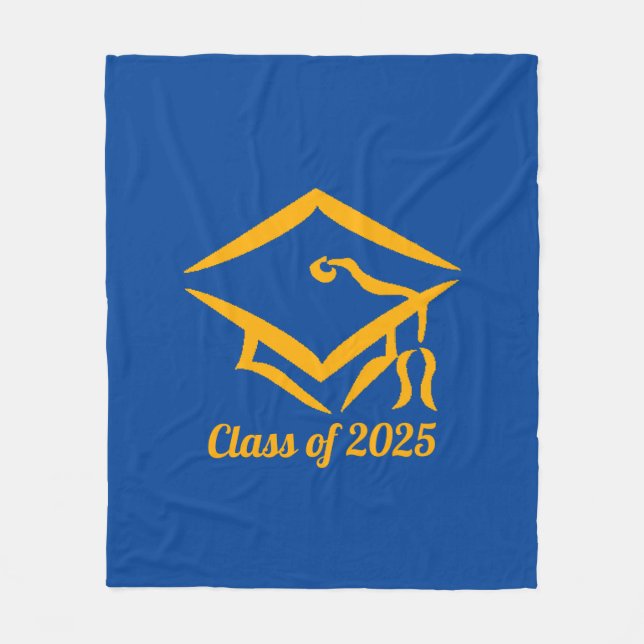 Couverture Polaire Classe de 20 ? ? Personnaliser BLUGLD Année (Devant)