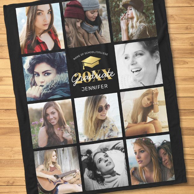 Couverture Polaire Classe de cadeau photo 2025 (Créateur téléchargé)