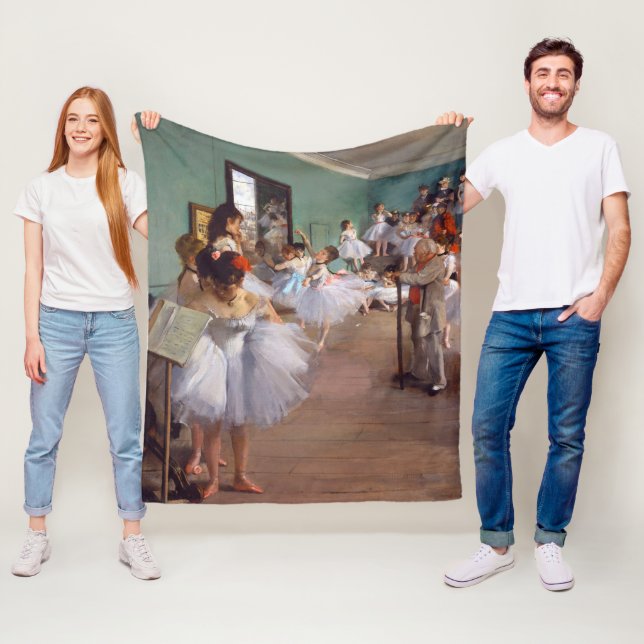 Couverture Polaire Classe De Danse, Edgar Degas (En situation)