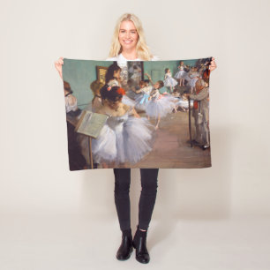 Couverture Polaire Classe de danse, Edgar Degas