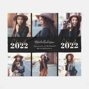 Couverture Polaire classe de photographie de graduation en écriture m