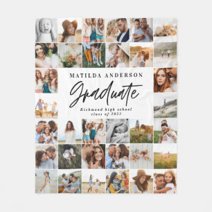 Couverture Polaire classe moderne multi-photo de classe stylish de 20
