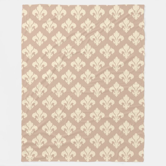 Couverture Polaire Classic Fleur de Lis (Devant)