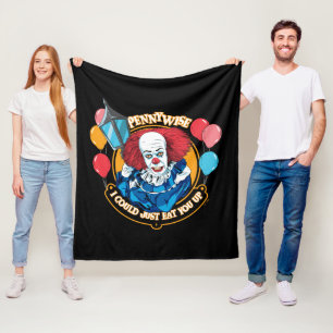 Couverture Polaire Classic Pennywise - Je Pourrais Juste Vous Manger