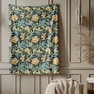 Couverture Polaire Classique William Morris Cosy Elégance couleurs pa