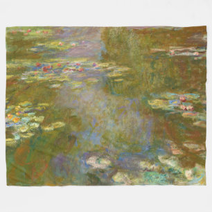 Couverture Polaire Claude Monet - Bassin aux Nymphéas 1917